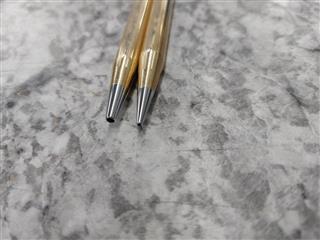 CROSS WRITING INSTRUMENTS 1/20 10KT GOLD FILLED PEN & PENCIL SET